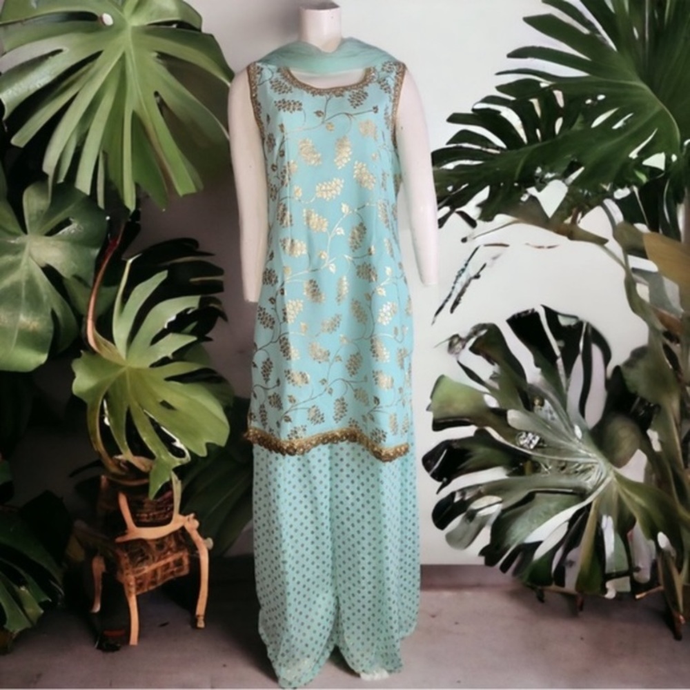 Indian Pakistani Palazzo Suit Size 46